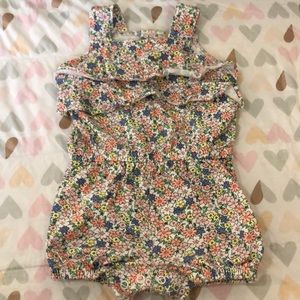 Cute floral romper